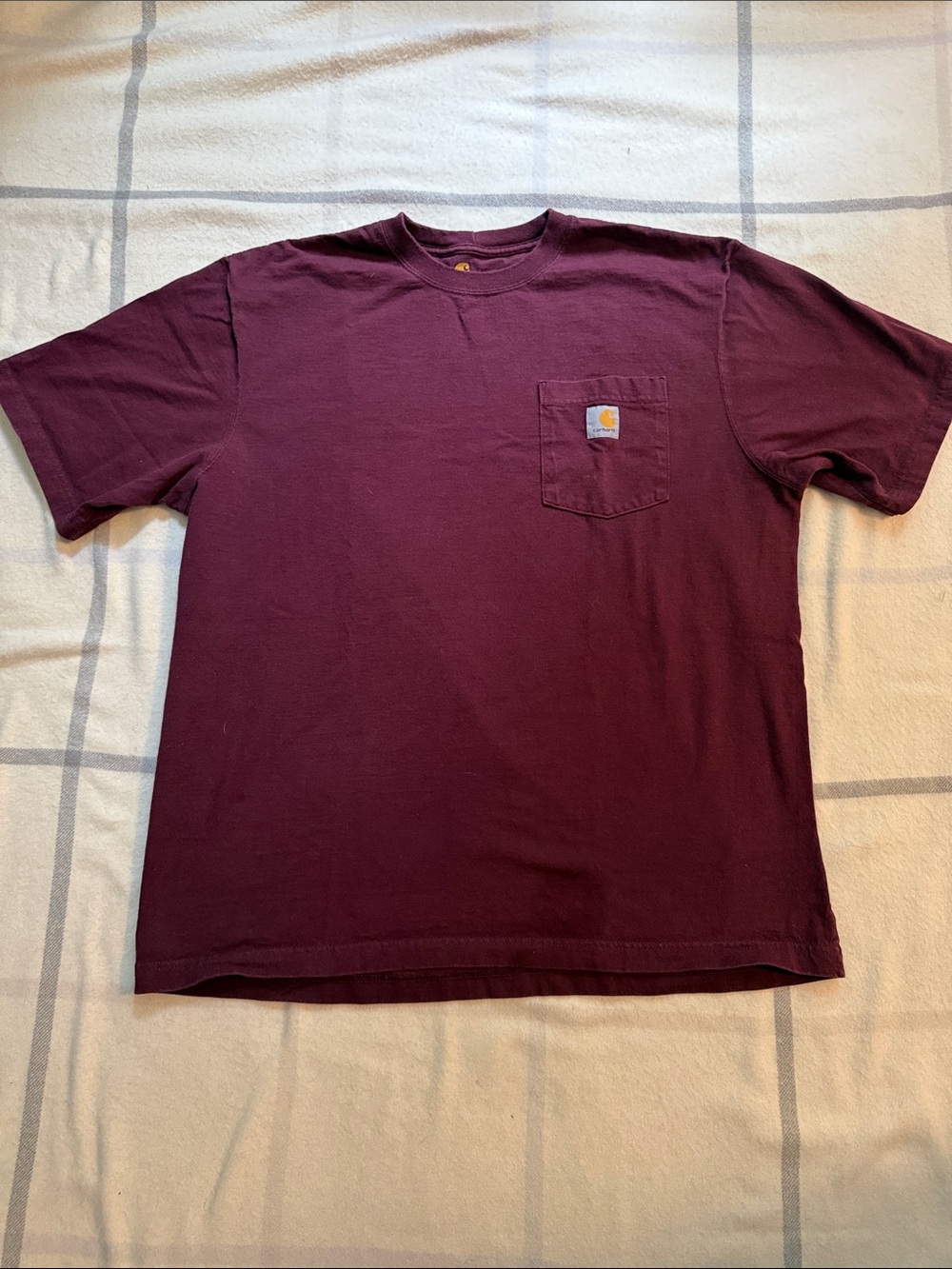 Carhartt Men's Heavyweight Regular Fit Crewneck T-Shirt Size Large
